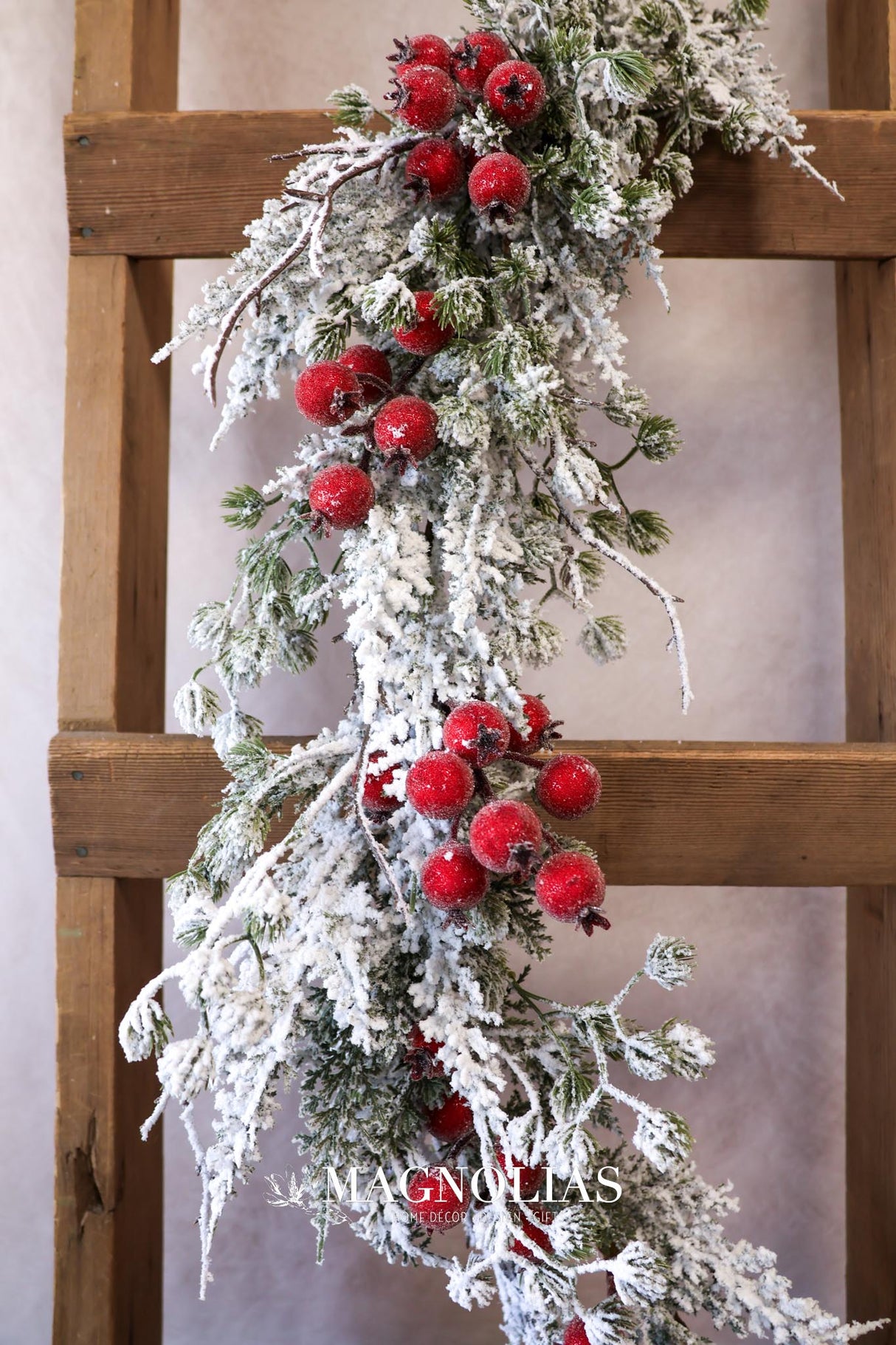 5' Snow Ming Mountain Pine Garland
