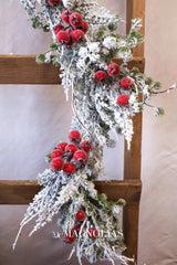 5' Snow Ming Mountain Pine Garland