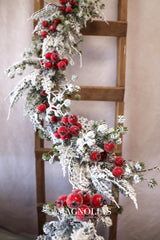 5' Snow Ming Mountain Pine Garland