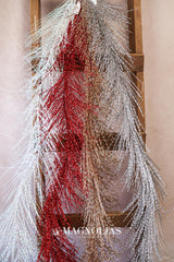 6' Silver Tinsel Garland