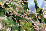 57" Flocked Twig Garland