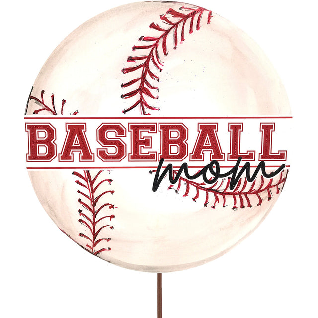 Beck's Baseball Mom Garden Stake