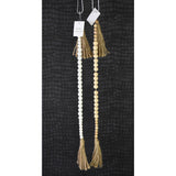 White Natural Bead Garland- 2 Colors