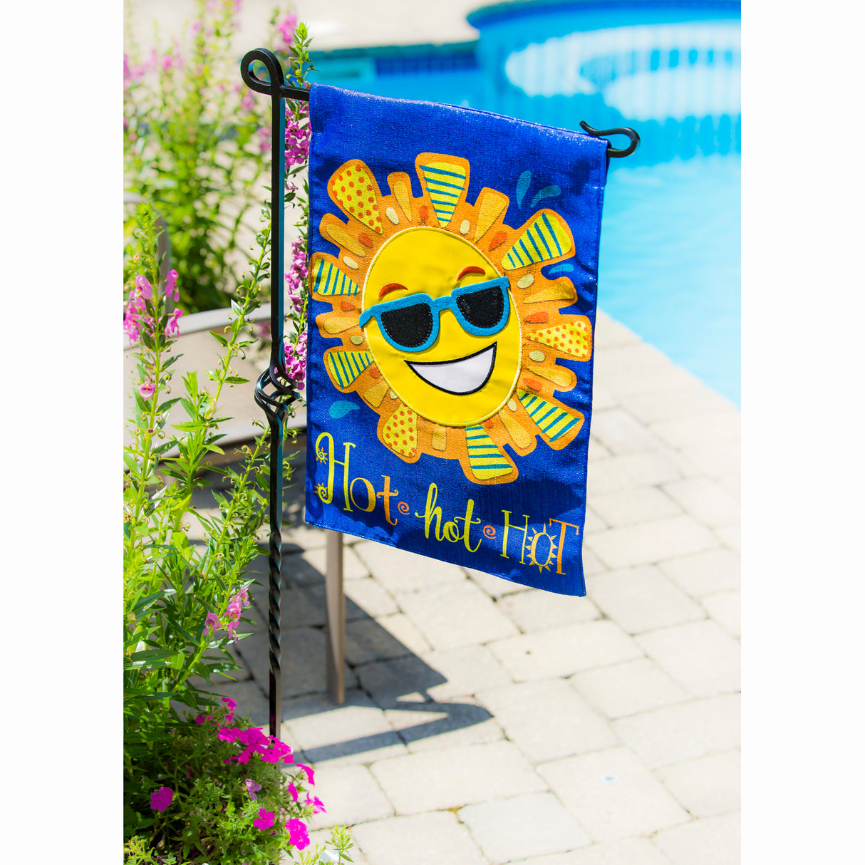 Cast Steel Garden Flag Stand - Pickup Only