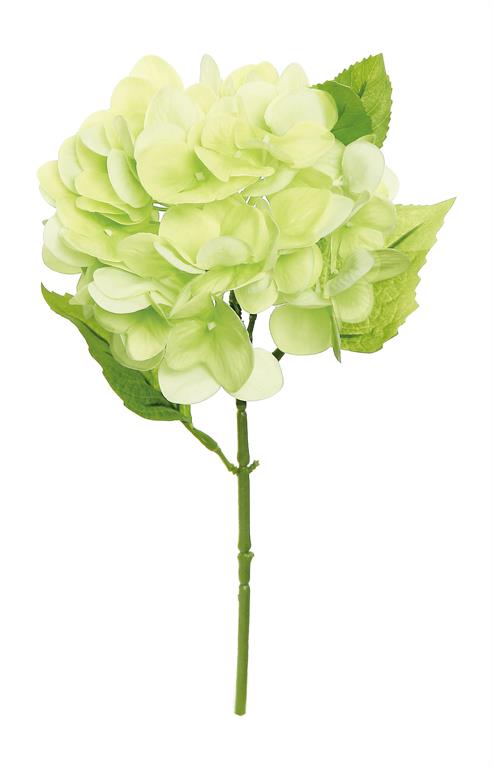 Green Real Touch Hydrangea Pick