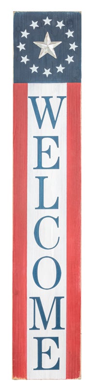 Vertical Americana Porch Sign pickup only