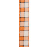 1.5" Plaid Print Stitch Ribbon Bolt