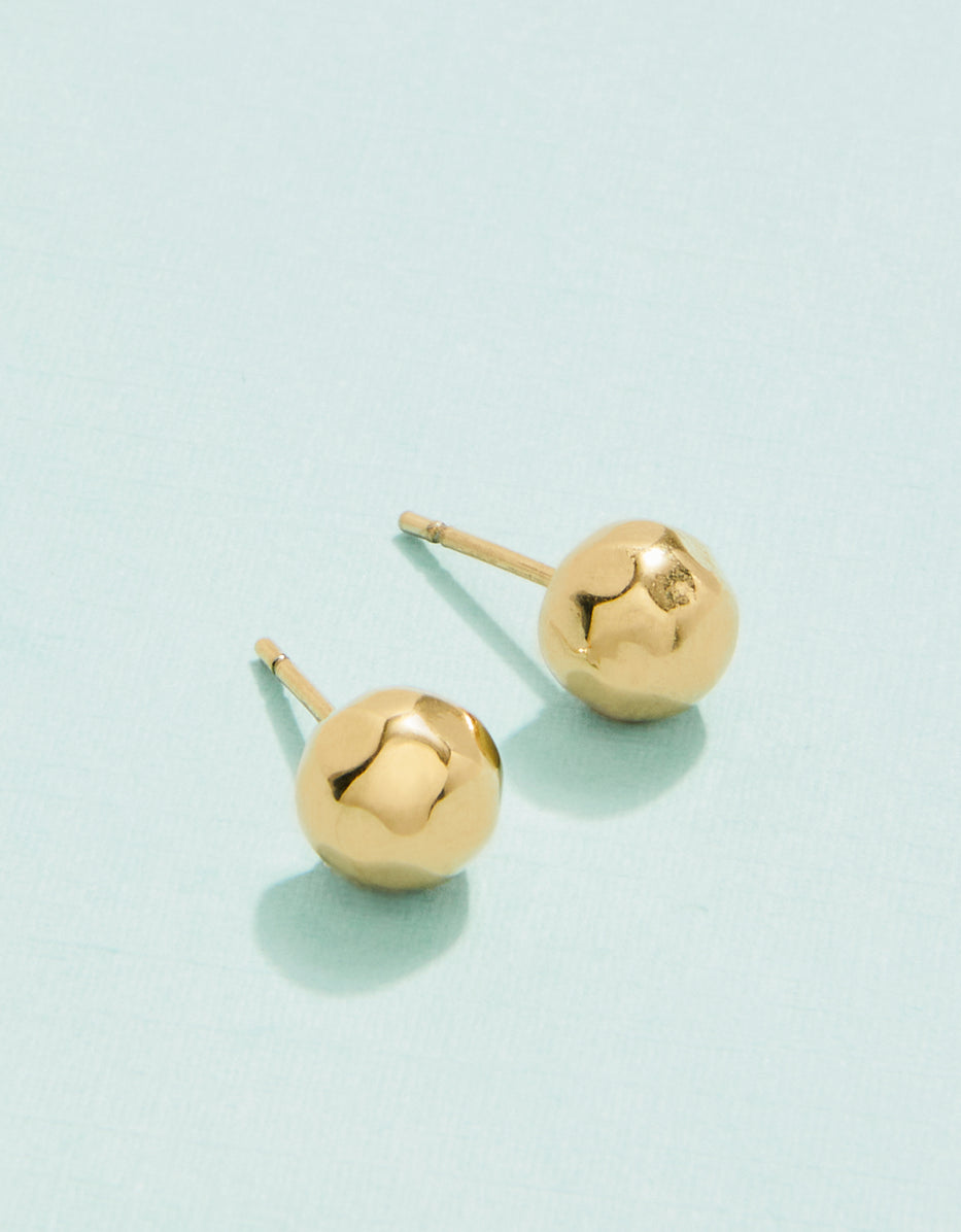 Splash Ball Stud Earrings