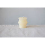 3" Unscented Totem Candle - Cream