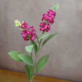 Fuchsia Blue Bonnet Spray