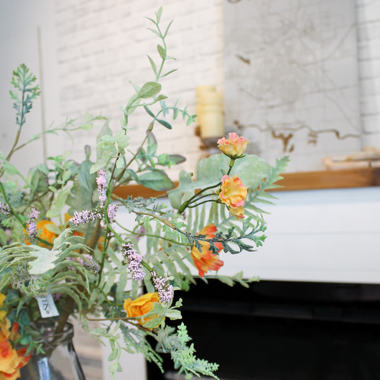 Mini Ranunculus & Sage Bush