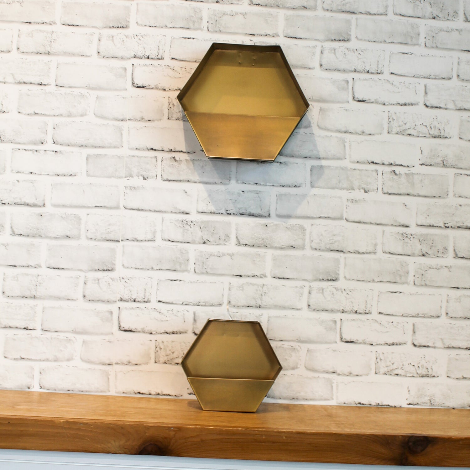 hexagon wall hanging planter Hexagon Hanging Planters