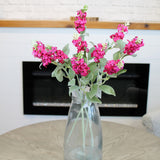 Fuchsia Blue Bonnet Spray