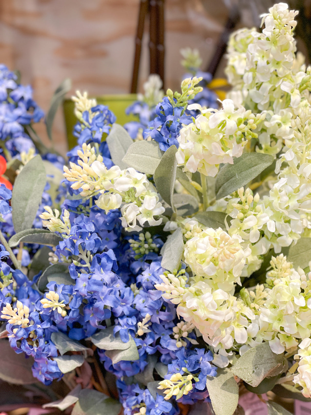 Royal Blue Bonnet Spray