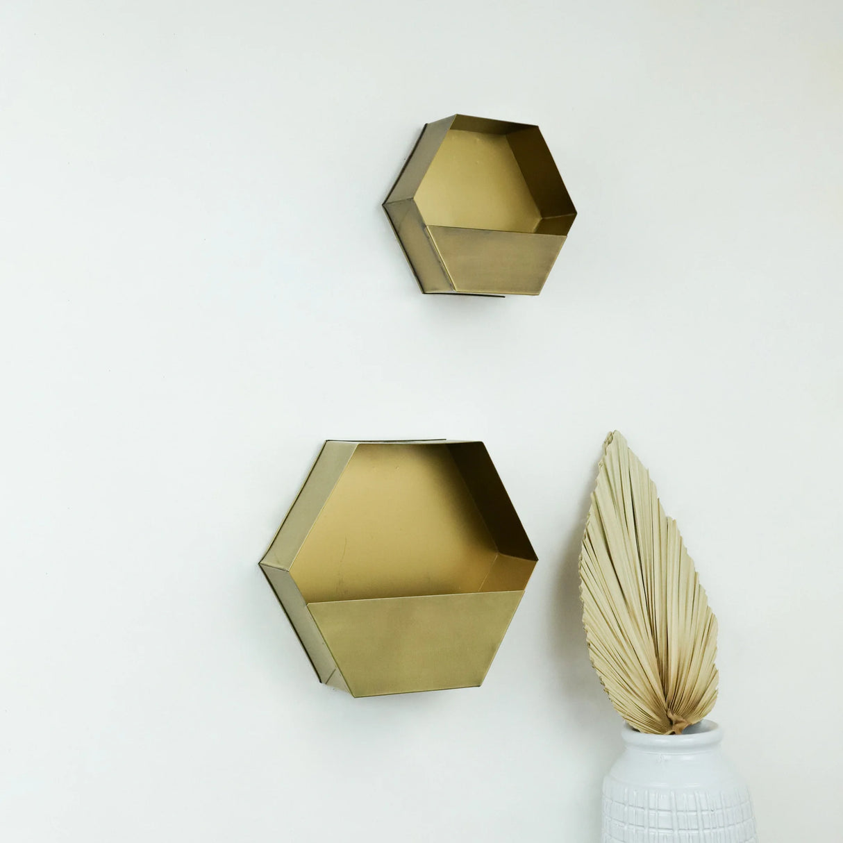 Hexagon Hanging Planters - 2 Sizes