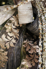 2.5" Marbleized Taupe Ribbon Bolt