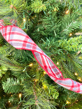 2.5" Columbus Flannel Plaid Ribbon Bolt