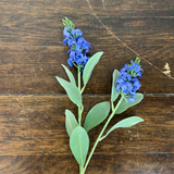 Royal Blue Bonnet Spray
